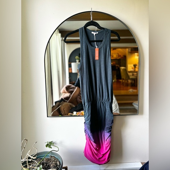 SUNDRY | BNWT Gradient dress in Navy/ pink | size 2 (m/L) - Picture 3 of 6